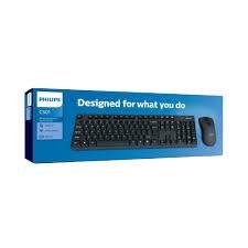 كيبورد وماوس لاسلكي philips c501